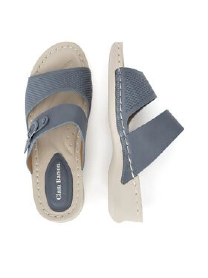 Clara Barson Klapki WYL05010-13B Granatowy