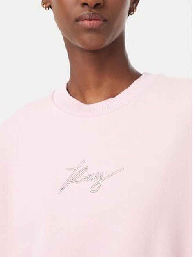 Roxy Bluza Cross Your Mind ERJFT05113 Różowy Regular Fit