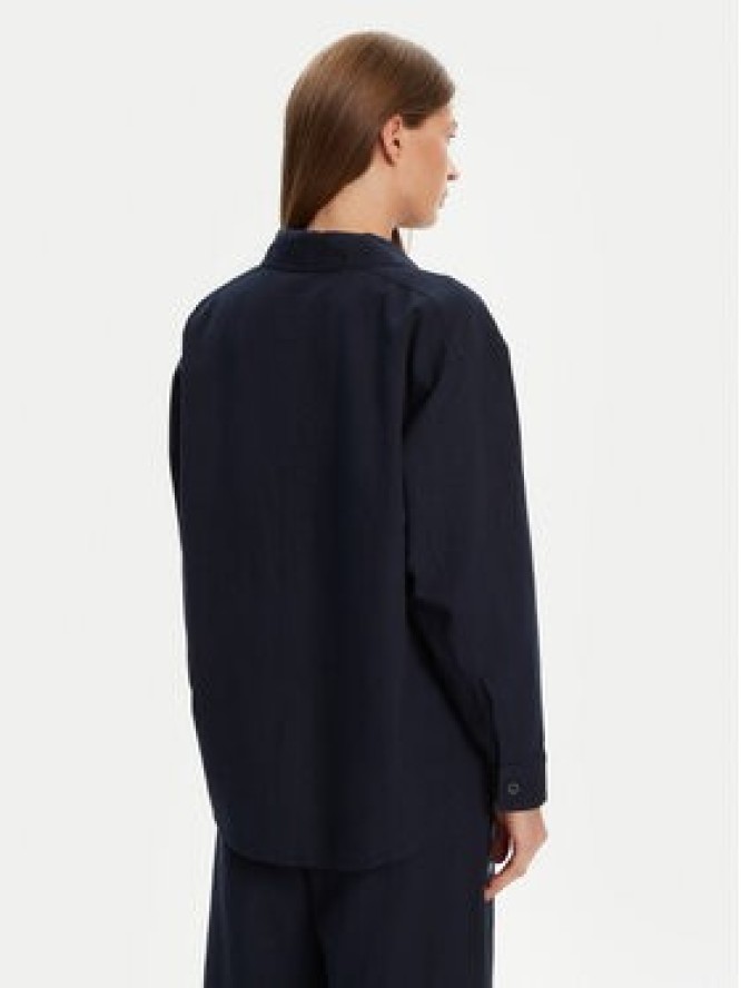 Mustang Koszula Willow 1016575 Granatowy Relaxed Fit