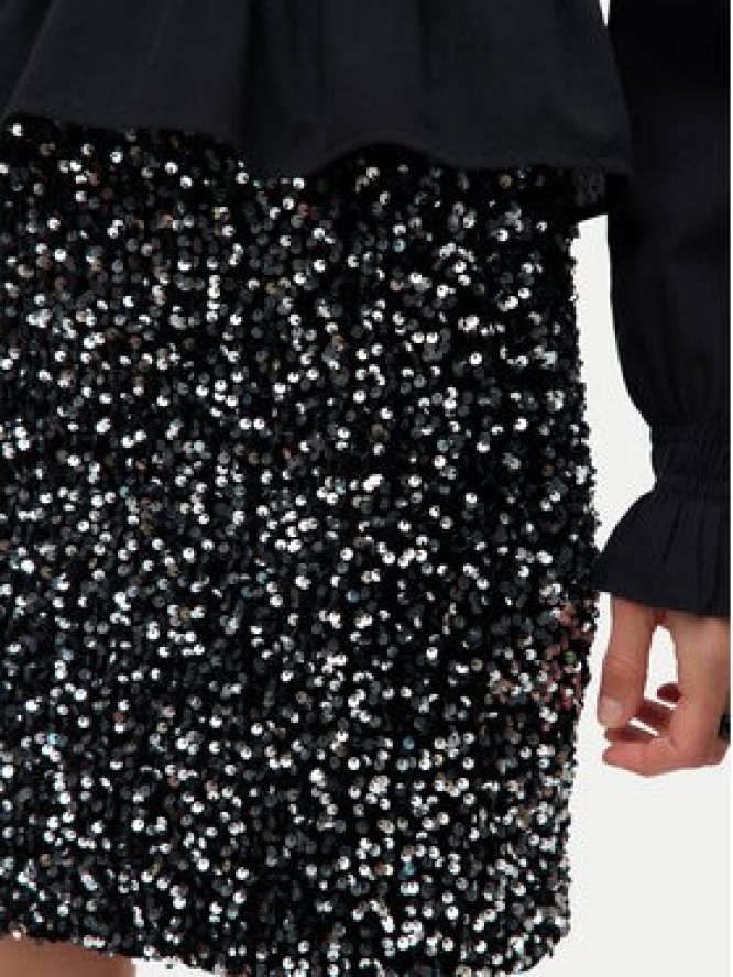 Vero Moda Spódnica mini Bella 10335704 Czarny Slim Fit