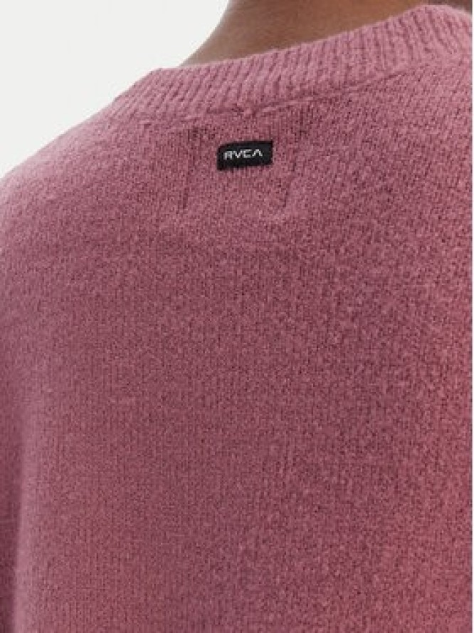 RVCA Kardigan EVJSW03002 Fioletowy Relaxed Fit