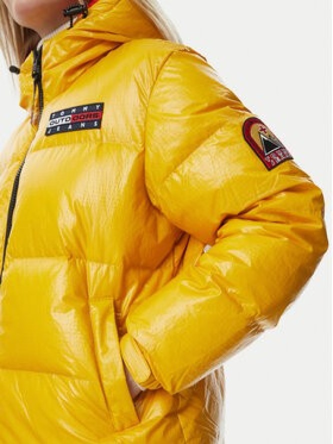 Tommy Jeans Kurtka puchowa Alaska DW0DW23802 Żółty Oversize