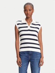 Tommy Hilfiger Sweter WW0WW45655 Granatowy Regular Fit