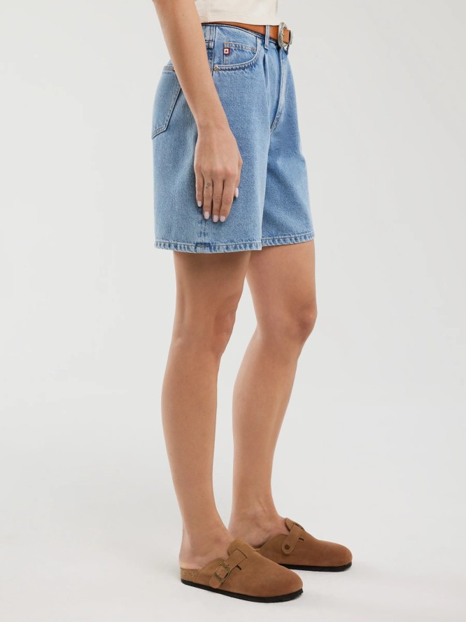 Szorty damskie jeansowe niebieskie Satoko 288