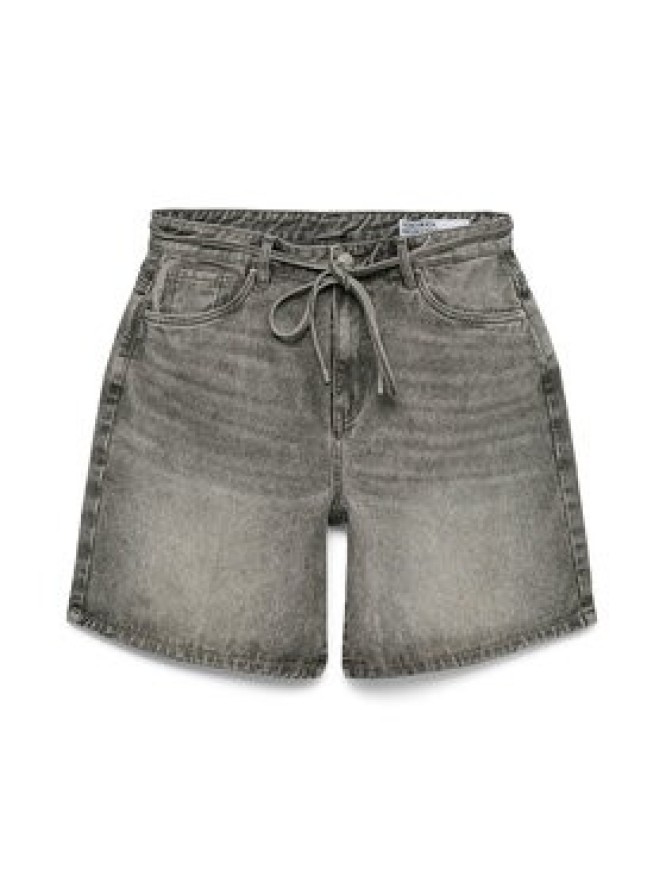 Vero Moda Szorty jeansowe Wien 10341837 Szary Relaxed Fit