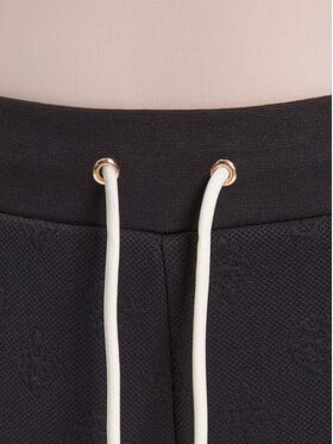 Guess Spodnie dresowe V5YB19 KBSL2 Czarny Regular Fit