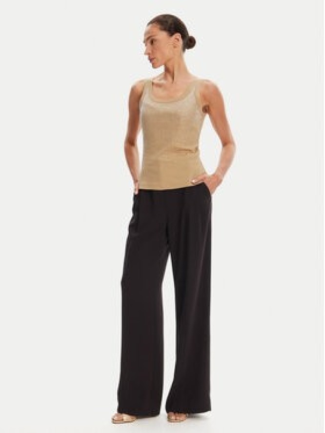 Rinascimento Top CFC0124040003 Beżowy Regular Fit