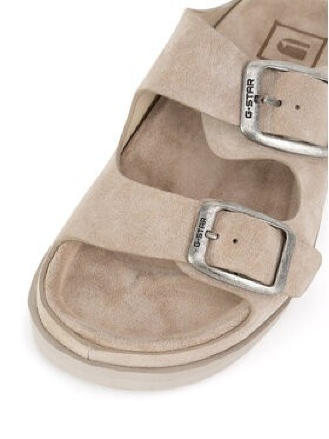 G-Star Raw Klapki CAMERON-25SS534. Beżowy