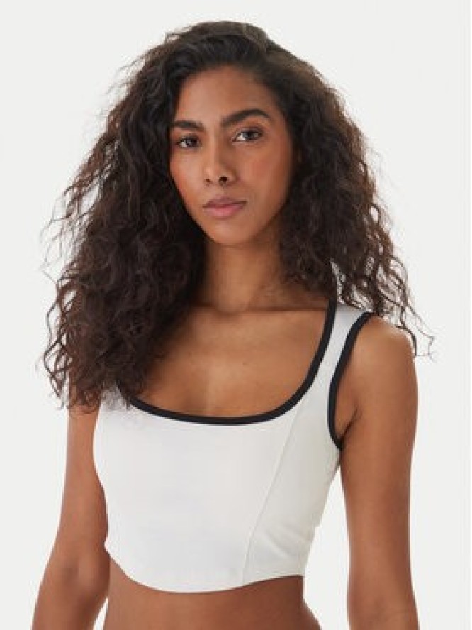 Guess Top V6GP09 K2999 Écru Slim Fit