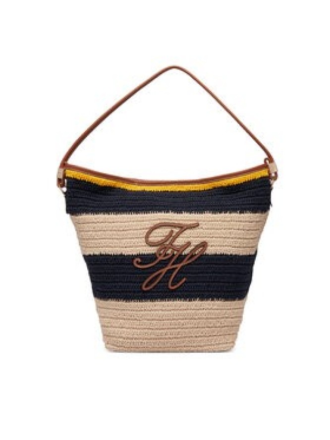 Tommy Hilfiger Torebka Th Nautical Bucket Crochet Str AW0AW18814 Kolorowy