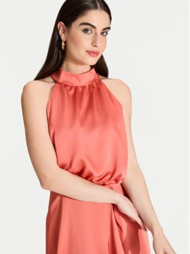 Swing Sukienka koktajlowa 5AH04500 Pomarańczowy Regular Fit