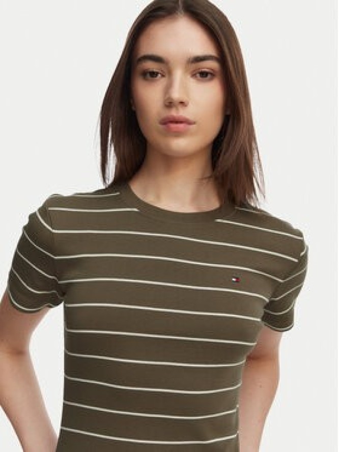 Tommy Hilfiger T-Shirt New Cody WW0WW40587 Brązowy Slim Fit