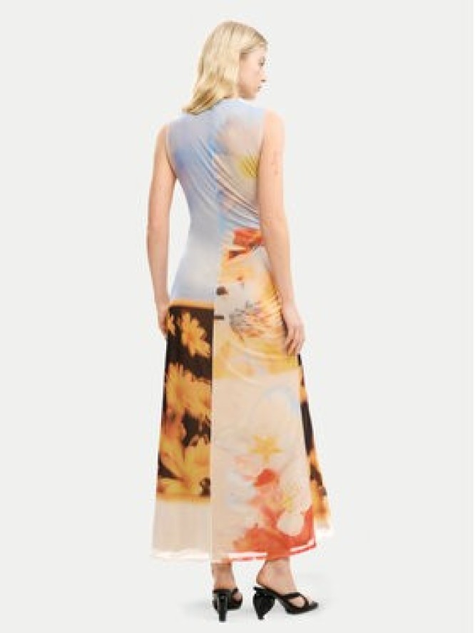 Desigual Sukienka letnia Jade 26SWVK38 Kolorowy Slim Fit