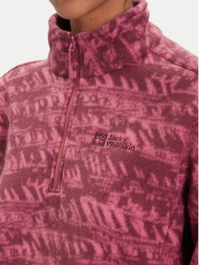 Jack Wolfskin Polar Big Sky A65449 Bordowy Relaxed Fit