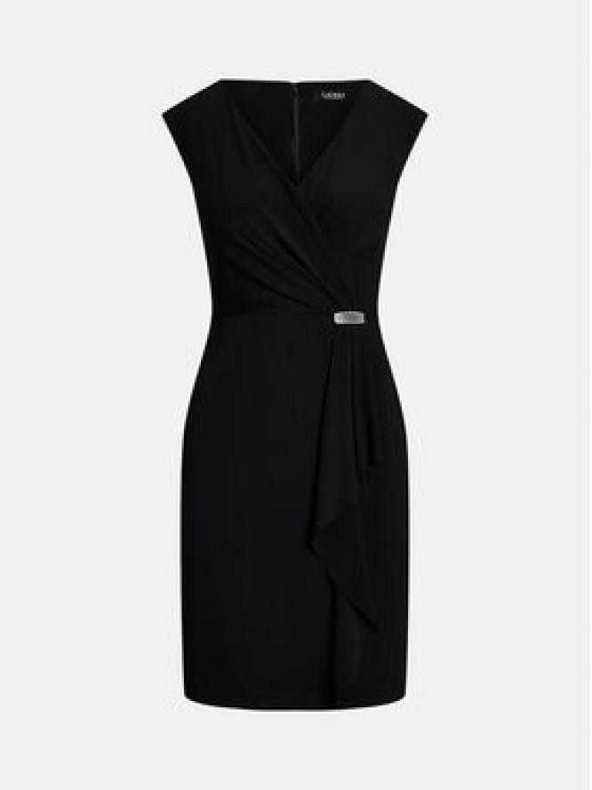 LAUREN RALPH LAUREN Sukienka koktajlowa 253906356002 Czarny Regular Fit