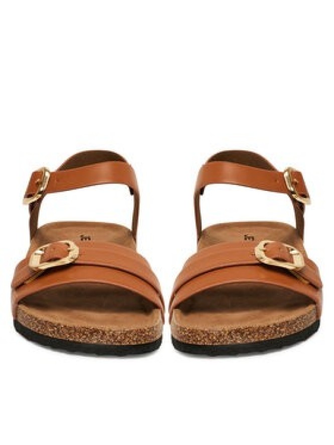 JENNY Sandały YLD-P9118 Brązowy