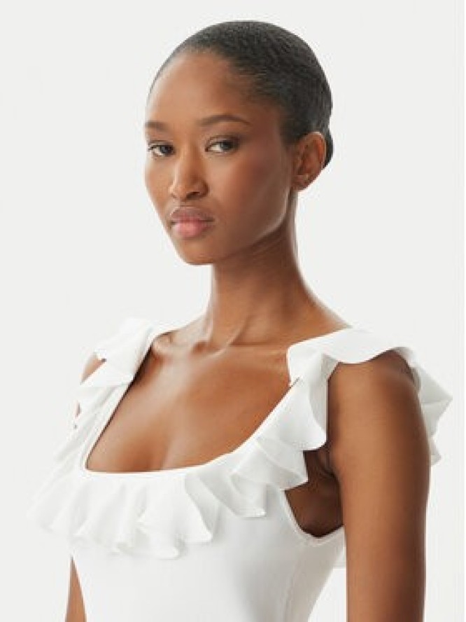 MICHAEL Michael Kors Sukienka codzienna MS683CG33D Biały Slim Fit