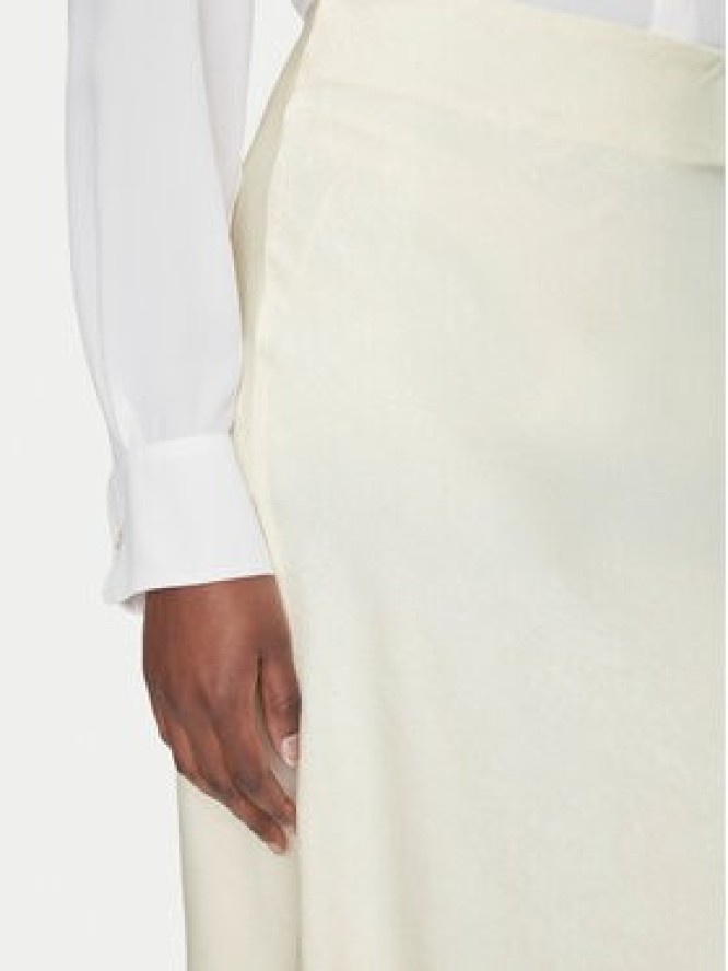 Fransa Spódnica midi 20615436 Écru Regular Fit