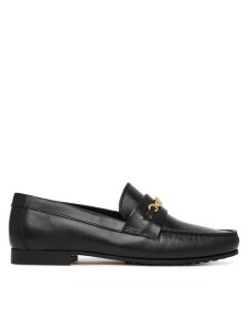 Tommy Hilfiger Lordsy Th Chain Leather Loafer FW0FW08956 Czarny