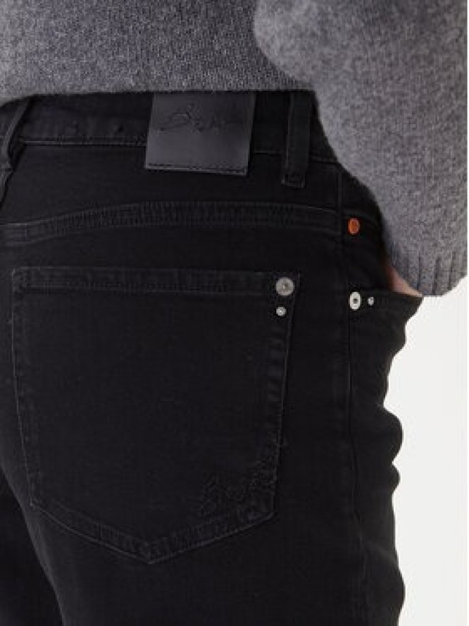 BOSS Jeansy C_Ada 50551561 Czarny Straight Fit