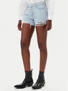 Fracomina Szorty jeansowe FR25SV6013D419R9 Niebieski Regular Fit