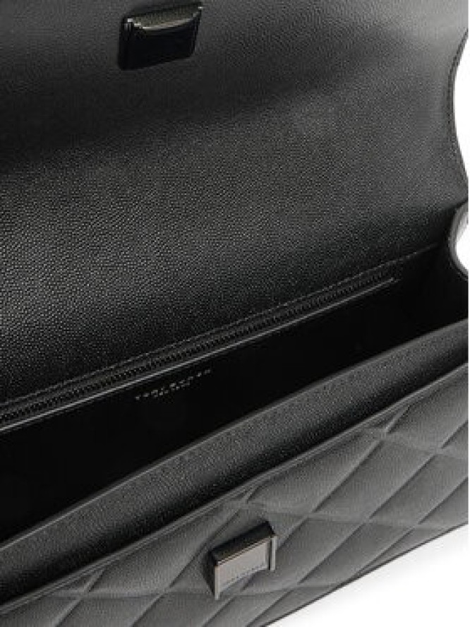 Tory Burch Torebka Fleming Soft Grain Convertible Shoulder Bag 169791 Czarny