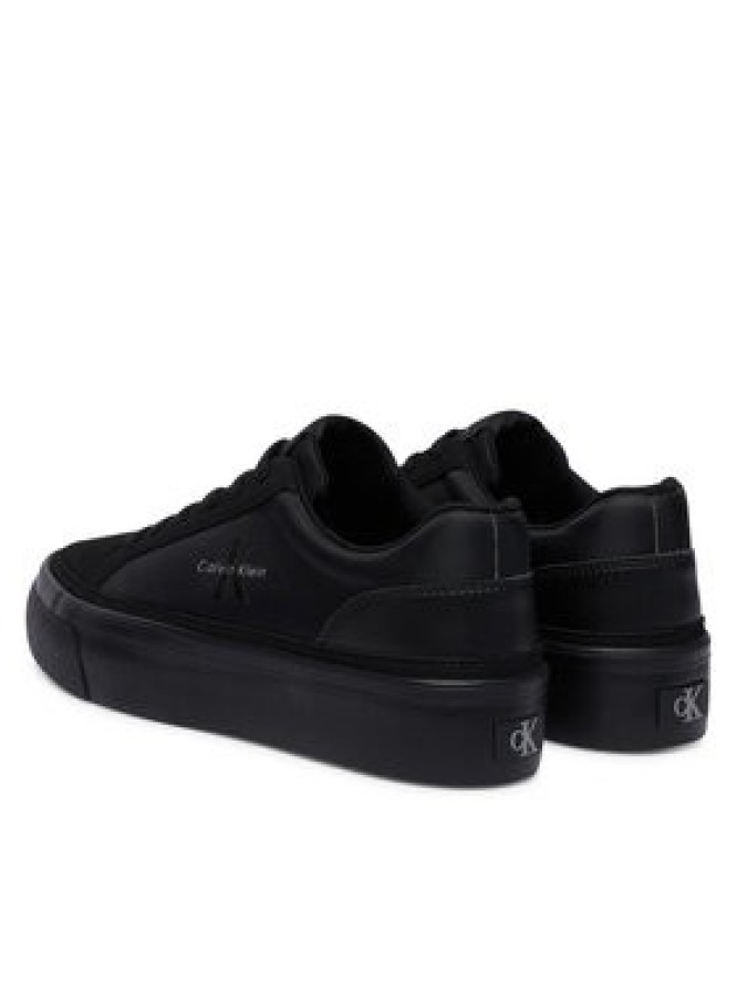 Calvin Klein Sneakersy Vulc Flatf Laceup Ny-Su HW0HW03086 Czarny