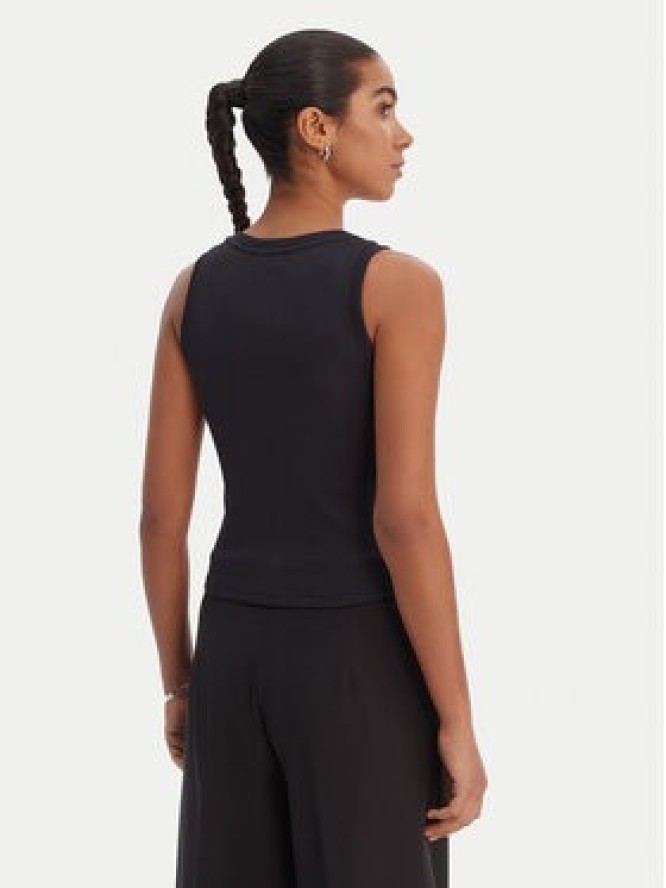 Fracomina Top FP26ST2003J42701 Czarny Slim Fit