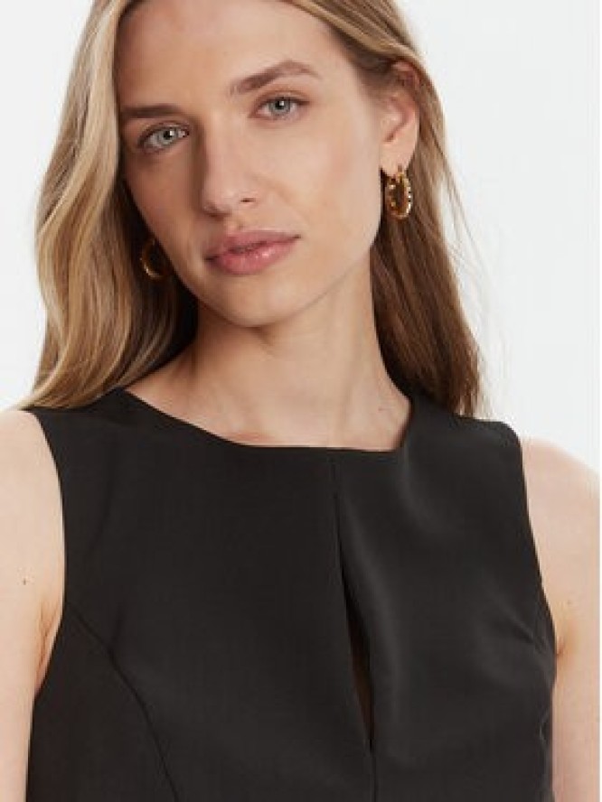 Rinascimento Sukienka koktajlowa CFC0125073003 Czarny Slim Fit