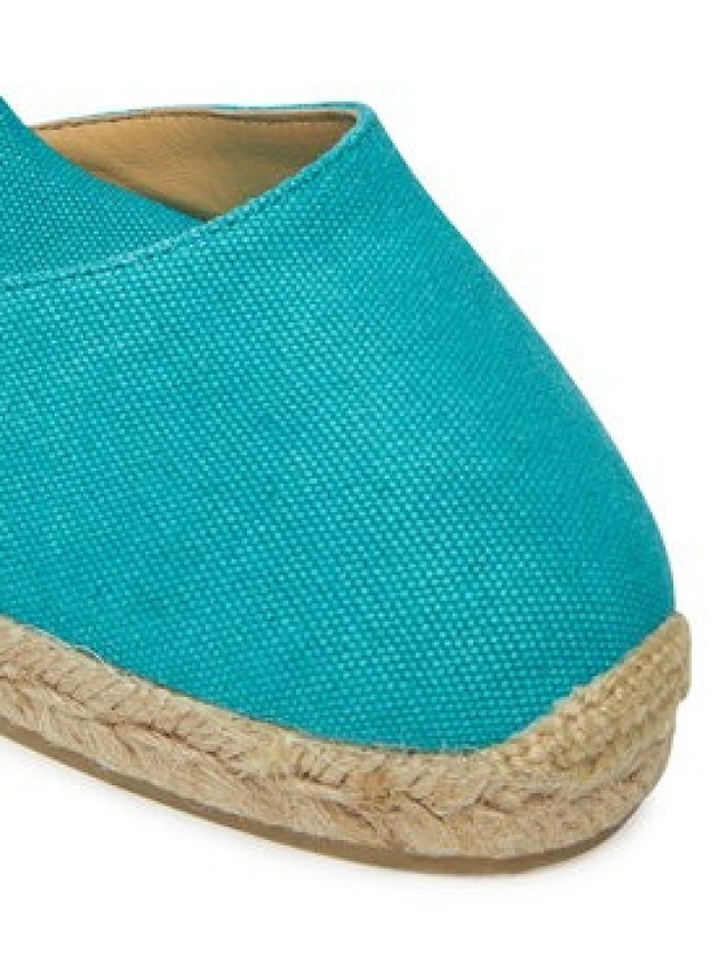 Castañer Espadryle Carina/8/002 021642 Turkusowy