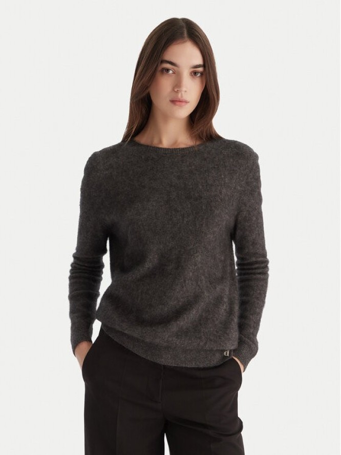 Dixie Sweter M833Y042A Szary Regular Fit