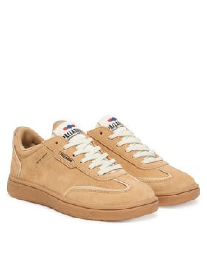 Palladium Sneakersy Pallacup Casual Suede 94641-207-M Pomarańczowy