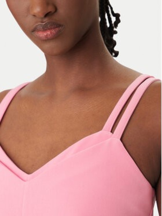 Rinascimento Top CFC0127891003 Różowy Slim Fit