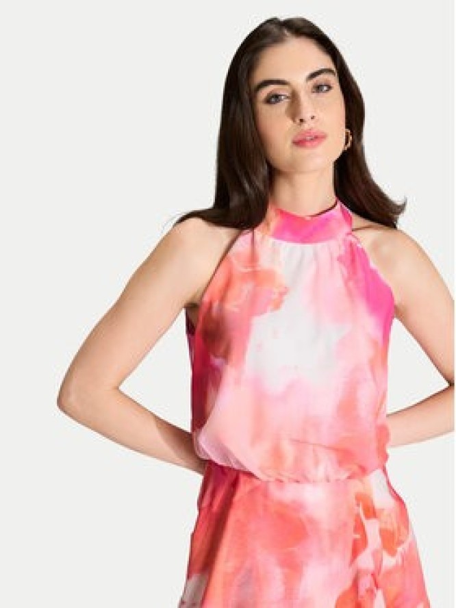 Swing Sukienka koktajlowa 5AI18500 Różowy Regular Fit