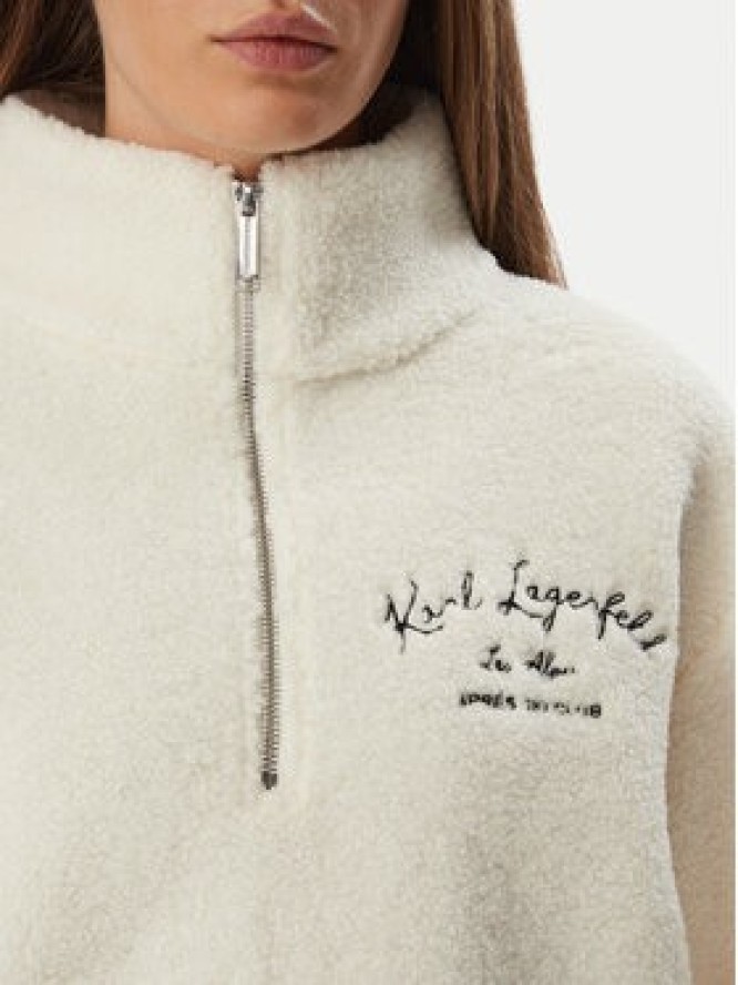 KARL LAGERFELD Polar B4W44010 Kremowy Regular Fit
