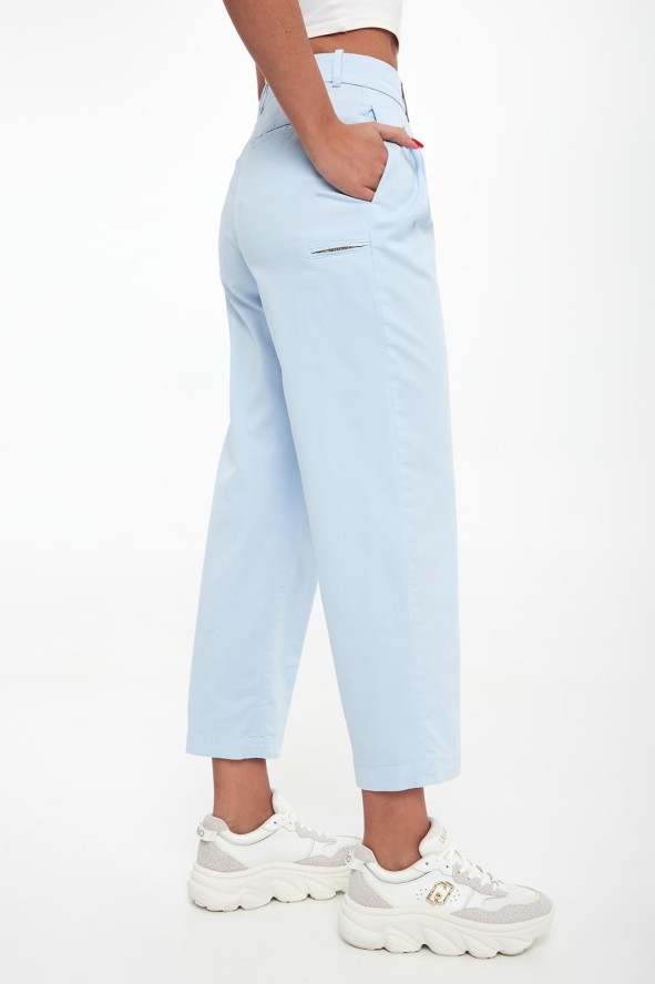 Spodnie damskie z zakładkami PESERICO