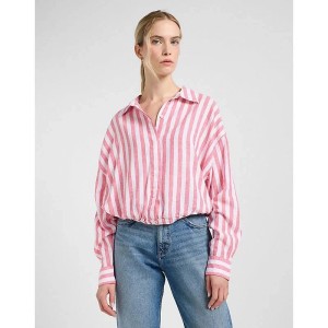 DAMSKA KOSZULA LEE ELASTICATED SHIRT LYCHEE AWNING 112363502