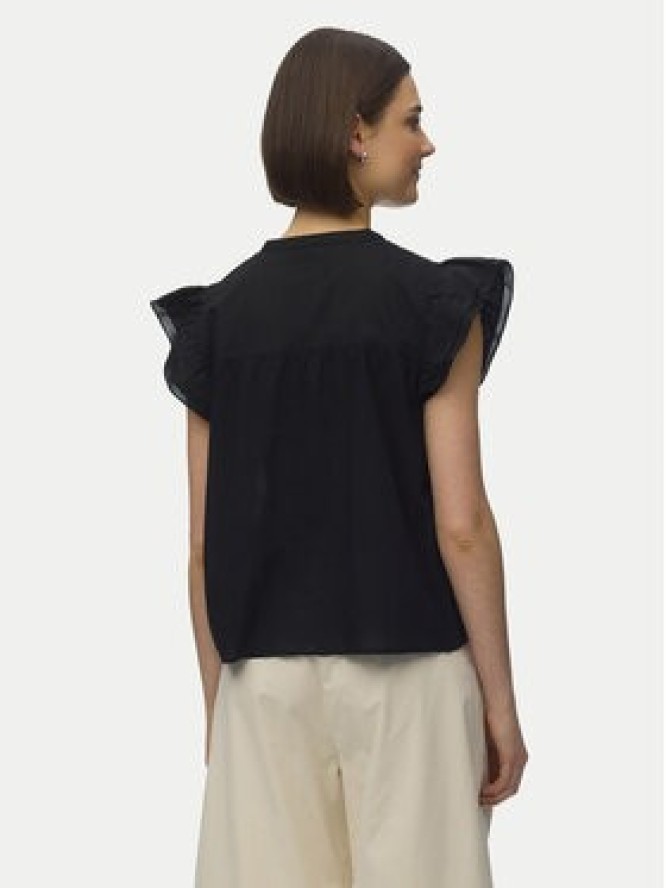 Vero Moda Bluzka Line 10347292 Czarny Regular Fit