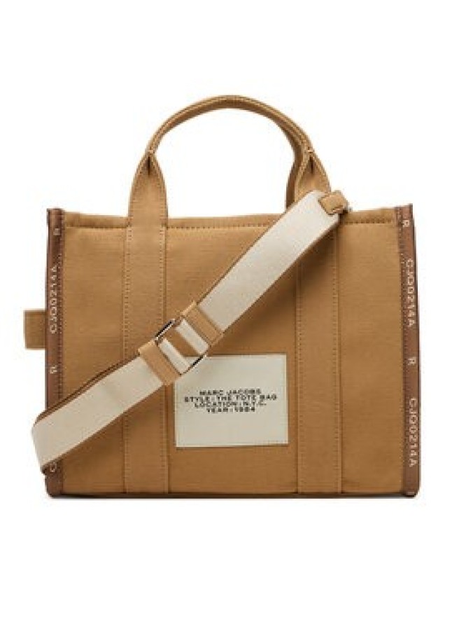 Marc Jacobs Torebka The Jacquard Medium Tote Bag M0017027 Brązowy