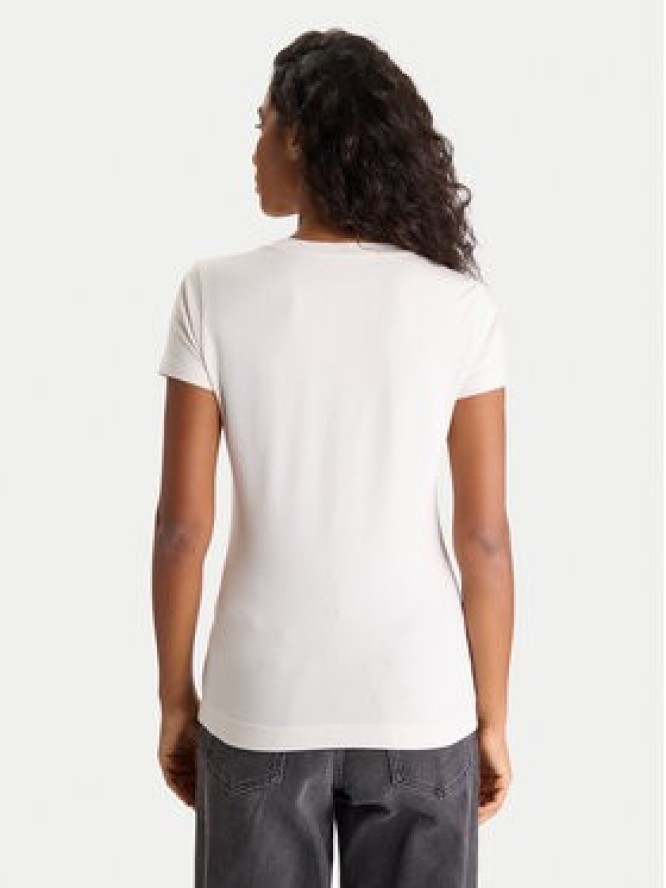 Guess T-Shirt W5BI28 J1314 Biały Slim Fit