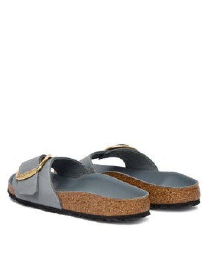 Birkenstock Klapki Madrid Big Buckle Hex 1032090 Szary