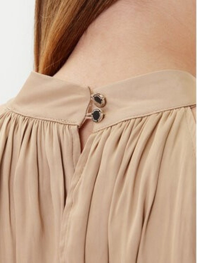 Morgan Sukienka koktajlowa 222-RAMAGE Beżowy Regular Fit