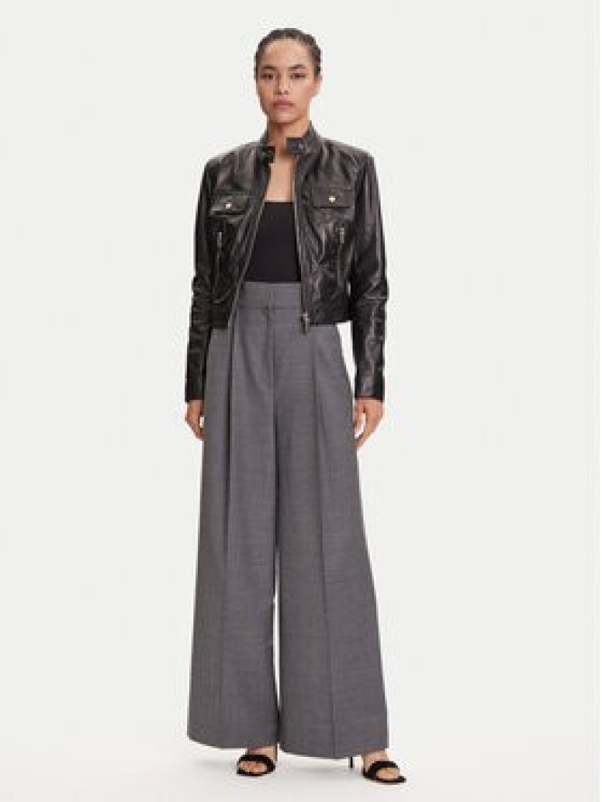 Marciano Guess Kurtka skórzana 5YGL09 7345A Czarny Regular Fit