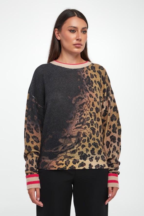 Sweter damski wełniany z kaszmirem SPORTALM