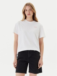 Mustang T-Shirt Floris 1016158 Biały Relaxed Fit