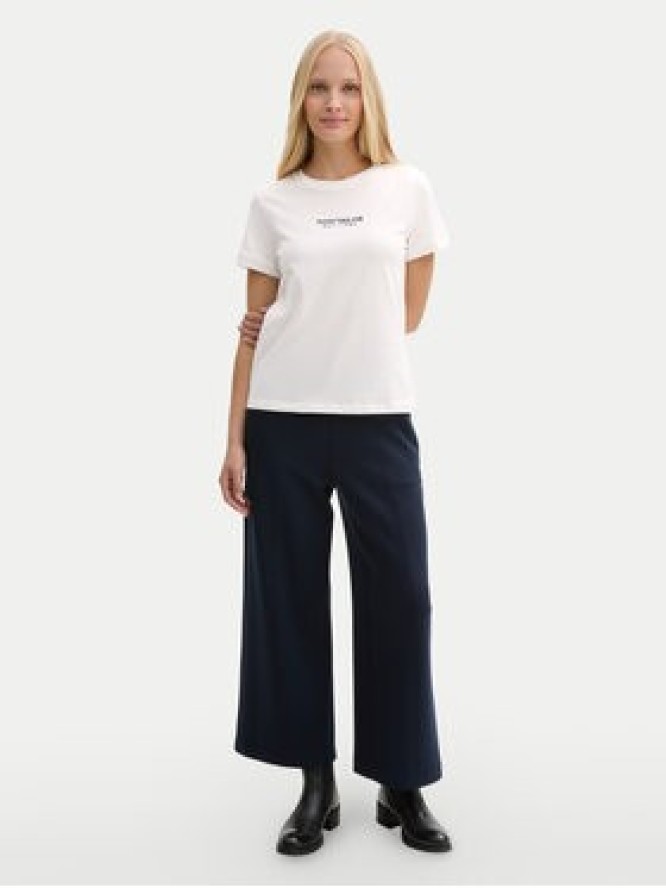 Tom Tailor T-Shirt 1045543 Biały Regular Fit