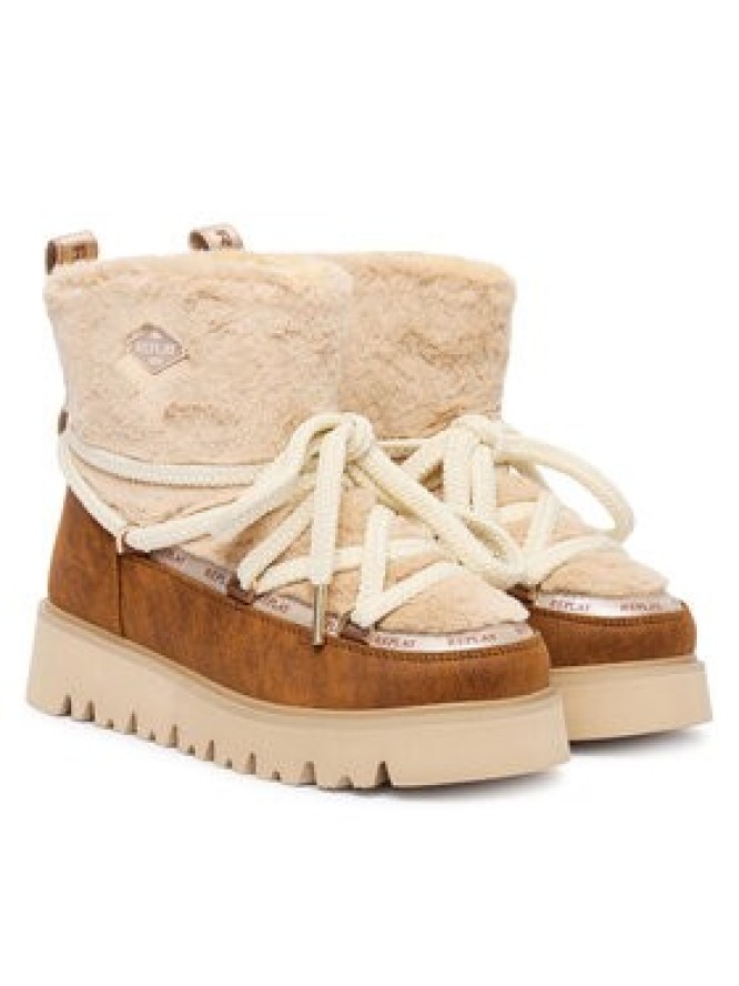 REPLAY Śniegowce GWF2H.000.C0019S Beżowy