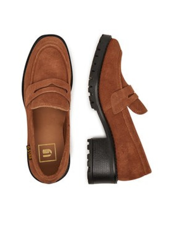 G-Star Raw Półbuty WI34-JANELLE-01 Brązowy