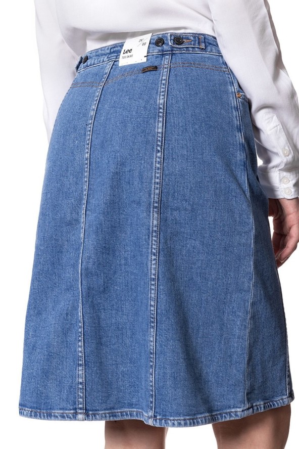 SPÓDNICA JEANSOWA LEE 70S SKIRT WILLIAMSBURG L38LAPZN