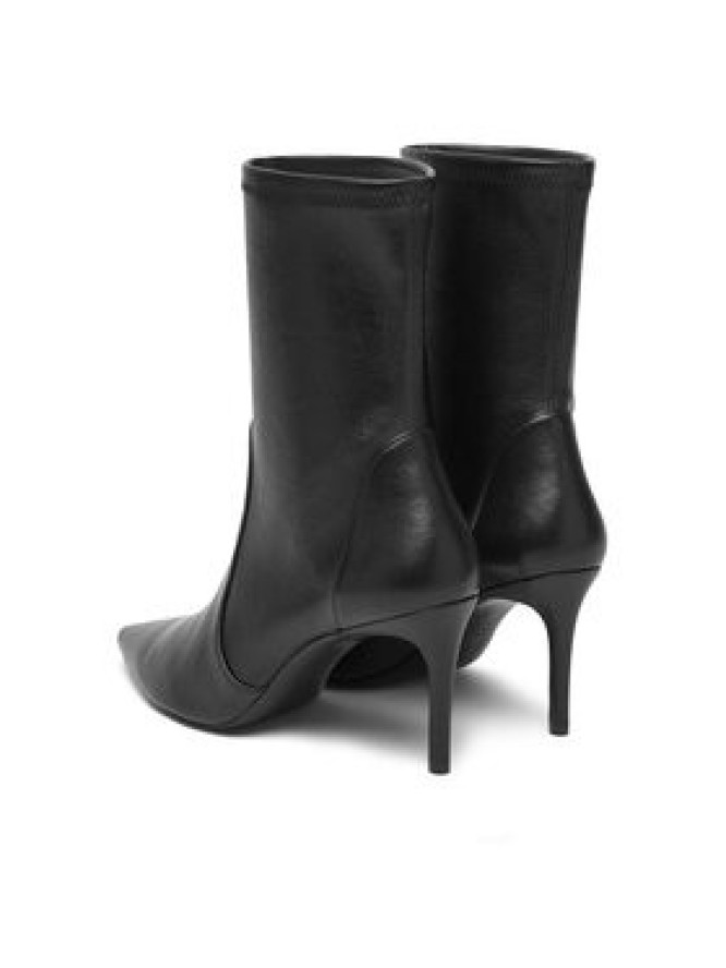Stuart Weitzman Botki Stuart Power 75 SJ974 Czarny